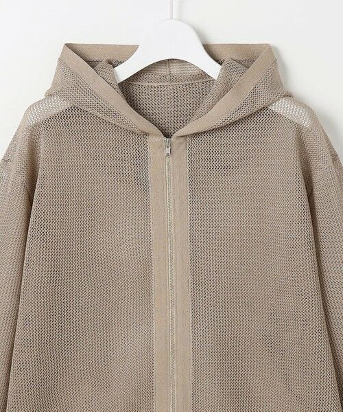 S size ONWARD(小さいサイズ) / エスサイズオンワード パーカー | 【SHIHOさん着用】ライトメッシュジップ パーカー | 詳細9