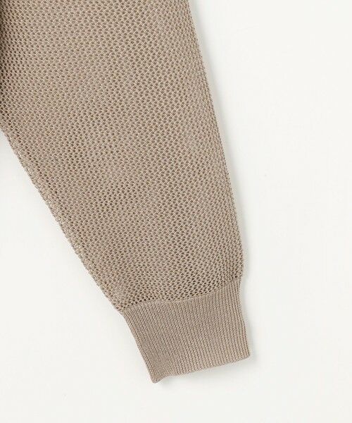 S size ONWARD(小さいサイズ) / エスサイズオンワード パーカー | 【SHIHOさん着用】ライトメッシュジップ パーカー | 詳細10