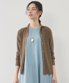 S size ONWARD(小さいサイズ) / エスサイズオンワード カーディガン・ボレロ | 【アンサンブル対応】シアーシルクミックス カーディガン