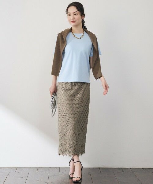 S size ONWARD(小さいサイズ) / エスサイズオンワード カーディガン・ボレロ | 【アンサンブル対応】シアーシルクミックス カーディガン | 詳細5