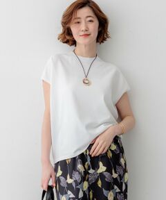 S size ONWARD(小さいサイズ) / エスサイズオンワード ニット・セーター | レーヨンポリエステルストレッチ フレンチスリーブ ニット