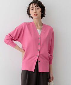 S size ONWARD(小さいサイズ) / エスサイズオンワード カーディガン・ボレロ | レーヨンポリエステルストレッチ Vネック カーディガン