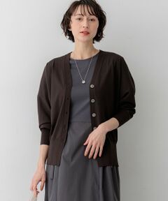 S size ONWARD(小さいサイズ) / エスサイズオンワード カーディガン・ボレロ | レーヨンポリエステルストレッチ Vネック カーディガン