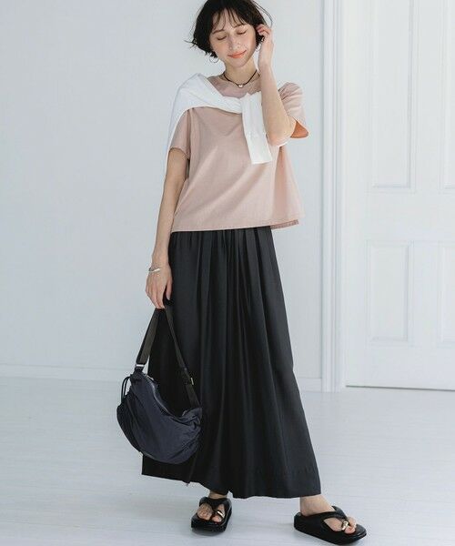 S size ONWARD(小さいサイズ) / エスサイズオンワード カーディガン・ボレロ | レーヨンポリエステルストレッチ Vネック カーディガン | 詳細4