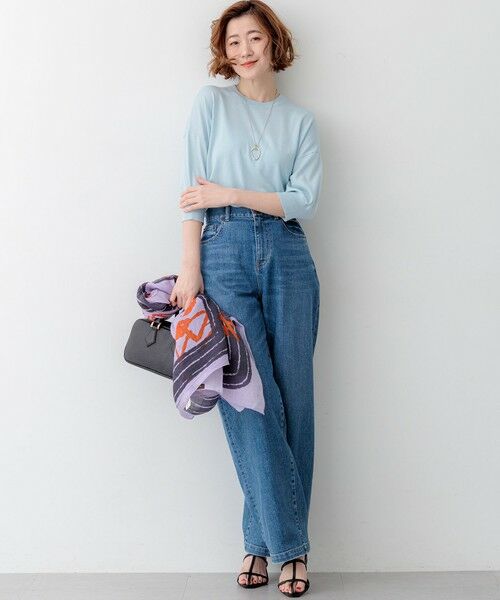 S size ONWARD(小さいサイズ) / エスサイズオンワード ニット・セーター | 【見上愛さん着用】キュプラコットン プルオーバー ニット | 詳細14