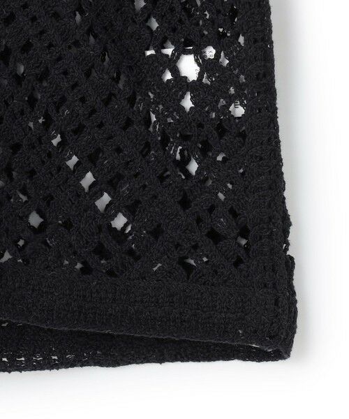 S size ONWARD(小さいサイズ) / エスサイズオンワード ニット・セーター | エンブロイダリーレース ポロ ニット | 詳細14