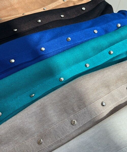 S size ONWARD(小さいサイズ) / エスサイズオンワード ニット・セーター | シャイニーシアー ドルマン ニット | 詳細10