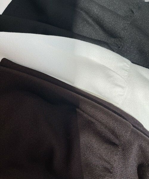 S size ONWARD(小さいサイズ) / エスサイズオンワード ニット・セーター | シャイニーシアーニット ティアード チュニック | 詳細8