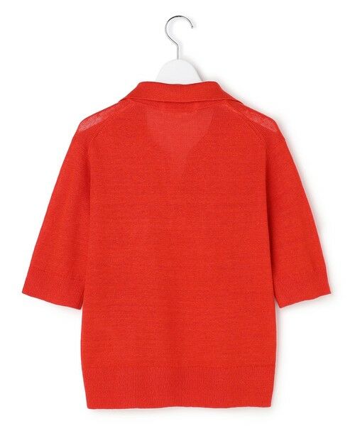 S size ONWARD(小さいサイズ) / エスサイズオンワード ニット・セーター | 【CanCam掲載】ピュアリネン スキッパー ポロニット | 詳細4