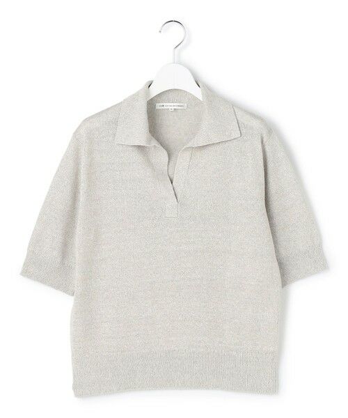 S size ONWARD(小さいサイズ) / エスサイズオンワード ニット・セーター | 【CanCam掲載】ピュアリネン スキッパー ポロニット | 詳細11
