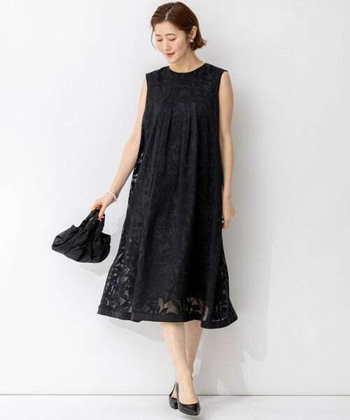 S size ONWARD(小さいサイズ) / エスサイズオンワード ドレス | 【APPLAUDIR】シャドウフラワーオパール ドレス | 詳細1