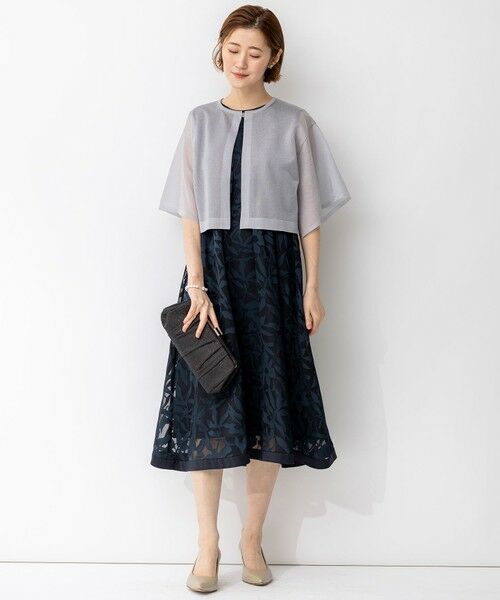 S size ONWARD(小さいサイズ) / エスサイズオンワード ドレス | 【APPLAUDIR】シャドウフラワーオパール ドレス | 詳細6