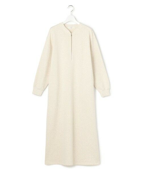 S size ONWARD(小さいサイズ) / エスサイズオンワード ロング・マキシ丈ワンピース | 【SLOW/一部店舗限定】ハイゲージテリー ハーフジップ ワンピース | 詳細2