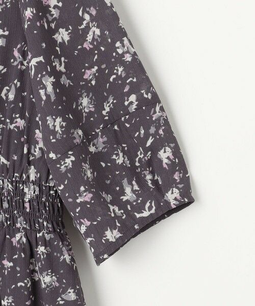 S size ONWARD(小さいサイズ) / エスサイズオンワード ロング・マキシ丈ワンピース | シアーシャーリング ワンピース | 詳細8