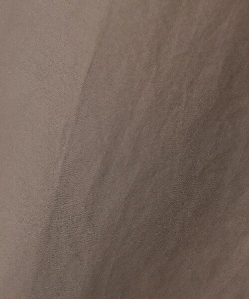 S size ONWARD(小さいサイズ) / エスサイズオンワード ミニ丈・ひざ丈ワンピース | ナイロンコットンタフタ シャツワンピース | 詳細20