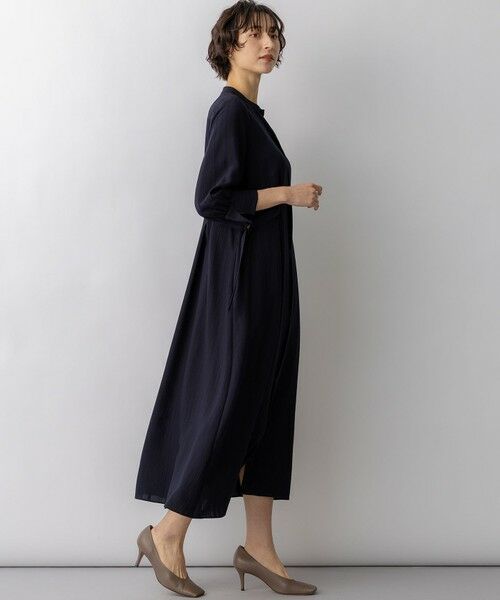 S size ONWARD(小さいサイズ) / エスサイズオンワード ロング・マキシ丈ワンピース | ドビーストライプ  ワンピース | 詳細2