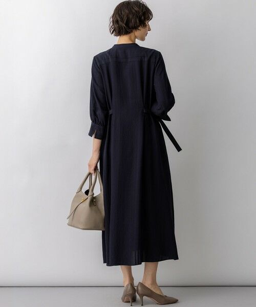 S size ONWARD(小さいサイズ) / エスサイズオンワード ロング・マキシ丈ワンピース | ドビーストライプ  ワンピース | 詳細3