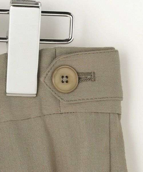 S size ONWARD(小さいサイズ) / エスサイズオンワード その他パンツ | 【SHIHOさん着用・セットアップ対応】リネンストレッチワイド パンツ | 詳細24