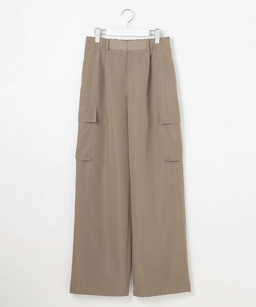S size ONWARD(小さいサイズ) / エスサイズオンワード カーゴパンツ | 【SHIHOさん着用】ハイカウントカーゴ パンツ | 詳細13