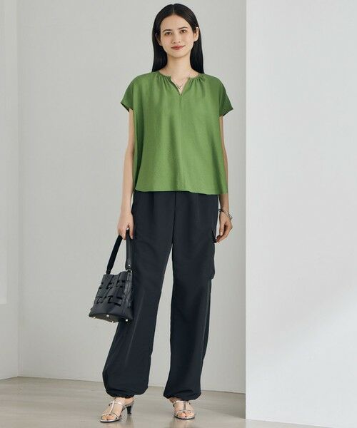 S size ONWARD(小さいサイズ) / エスサイズオンワード カーゴパンツ | 【SHIHOさん着用】ハイカウントカーゴ パンツ | 詳細24