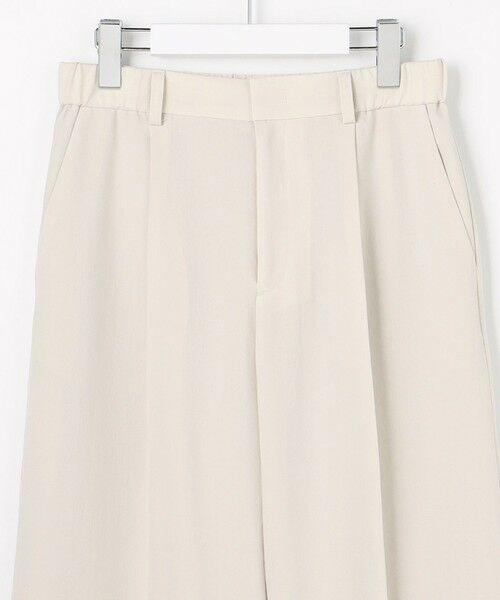 S size ONWARD(小さいサイズ) / エスサイズオンワード その他パンツ | 【カタログ掲載・セットアップ対応・セレモニー・ハレの日・通勤】テクスチャードスーツストレートワイド パンツ | 詳細5