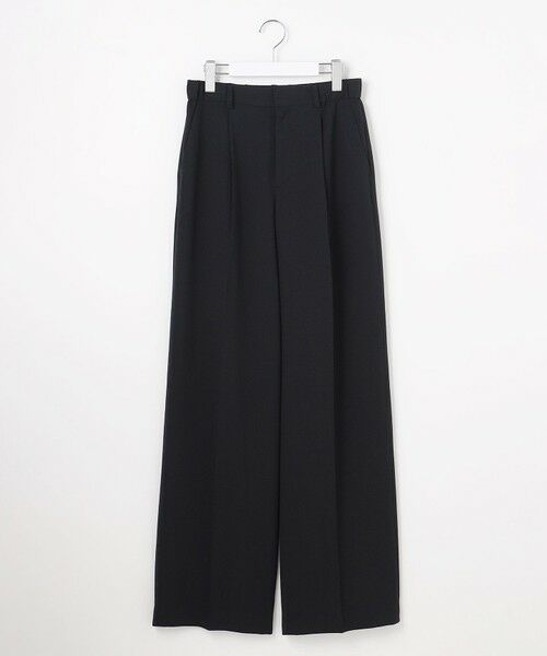 S size ONWARD(小さいサイズ) / エスサイズオンワード その他パンツ | 【カタログ掲載・セットアップ対応・セレモニー・ハレの日・通勤】テクスチャードスーツストレートワイド パンツ | 詳細14