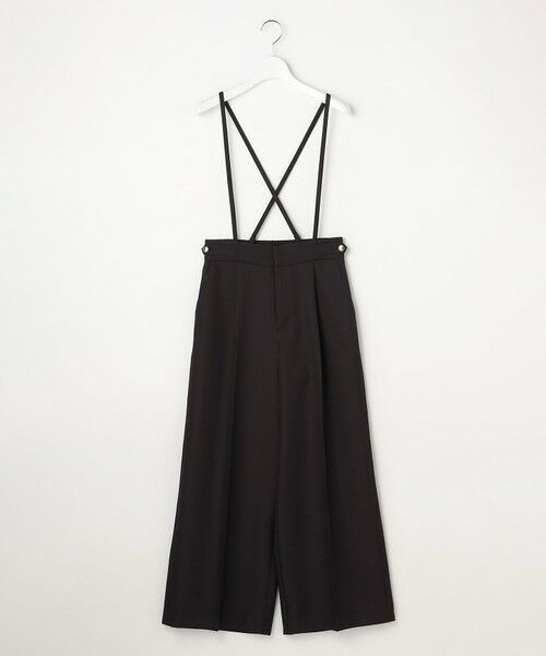 S size ONWARD(小さいサイズ) / エスサイズオンワード その他パンツ | 【2WAY】サスペンダー付き ワイドパンツ | 詳細7