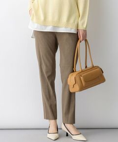 S size ONWARD(小さいサイズ) / エスサイズオンワード その他パンツ | 【CanCam掲載】リネンレーヨンストレッチ テーパード パンツ