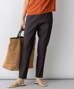 S size ONWARD(小さいサイズ) / エスサイズオンワード その他パンツ | 【CanCam掲載】リネンレーヨンストレッチ テーパード パンツ