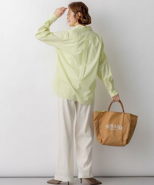 S size ONWARD(小さいサイズ) / エスサイズオンワード その他パンツ | リネンレーヨンストレッチ ワイドパンツ | 詳細9