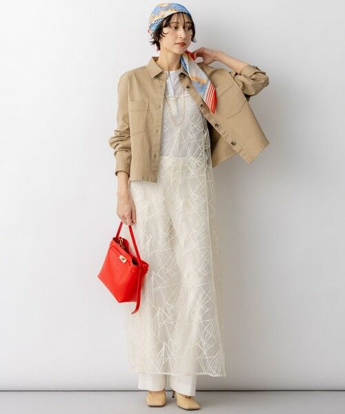 S size ONWARD(小さいサイズ) / エスサイズオンワード その他パンツ | リネンレーヨンストレッチ ワイドパンツ | 詳細11