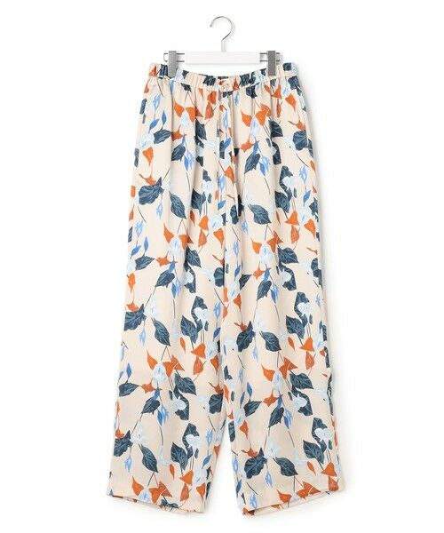 S size ONWARD(小さいサイズ) / エスサイズオンワード その他パンツ | カラーリリープリント ワイド パンツ | 詳細14
