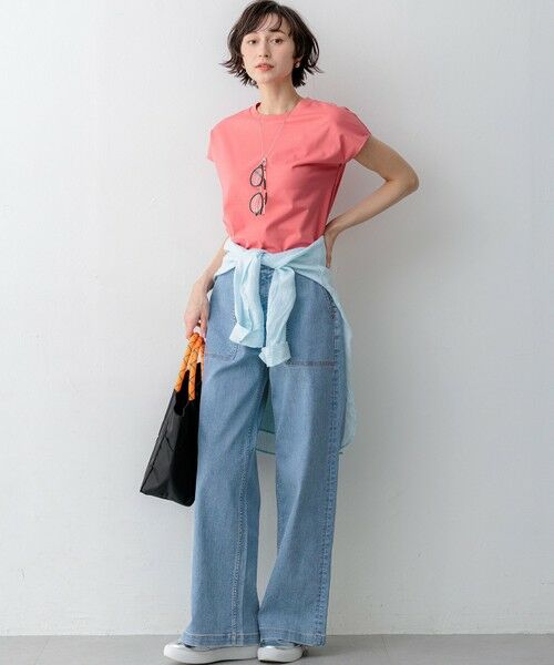 S size ONWARD(小さいサイズ) / エスサイズオンワード デニムパンツ | 【見上愛さん着用】23区 Summer DENIM ベイカーパンツ | 詳細2