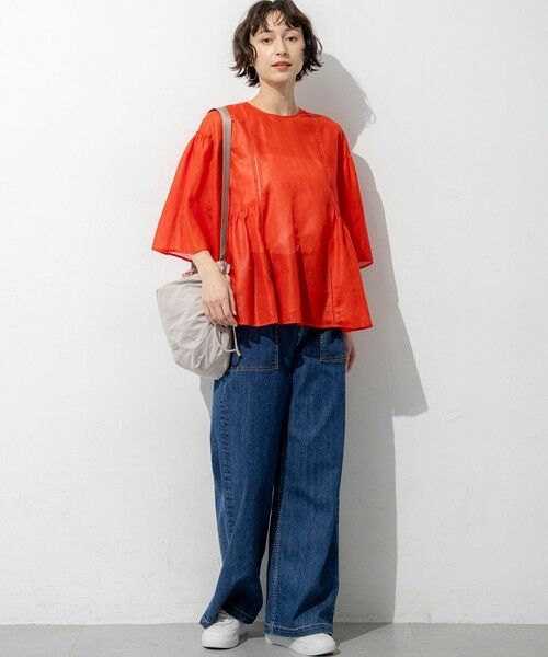 S size ONWARD(小さいサイズ) / エスサイズオンワード デニムパンツ | 【見上愛さん着用】23区 Summer DENIM ベイカーパンツ | 詳細9