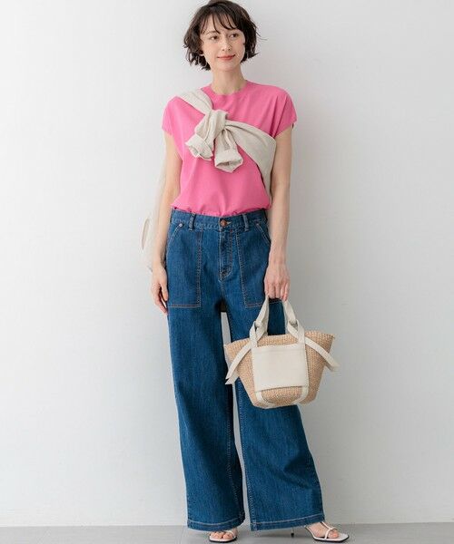 S size ONWARD(小さいサイズ) / エスサイズオンワード デニムパンツ | 【見上愛さん着用】23区DENIM サマー ベイカーパンツ | 詳細26
