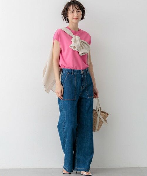 S size ONWARD(小さいサイズ) / エスサイズオンワード デニムパンツ | 【見上愛さん着用】23区DENIM サマー ベイカーパンツ | 詳細27