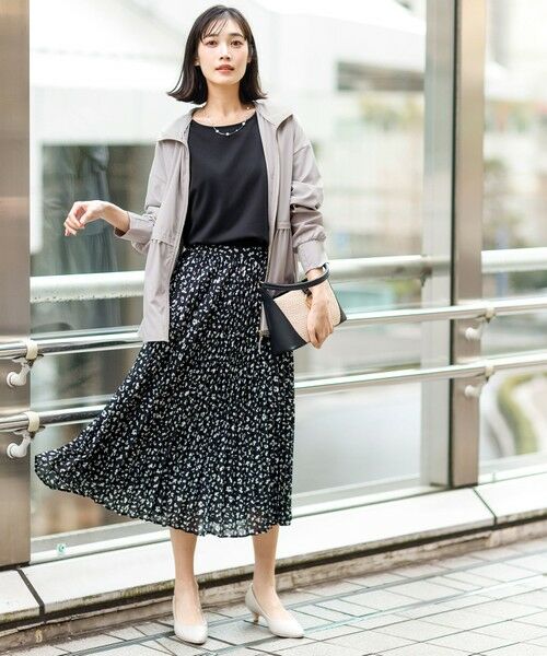 S size ONWARD(小さいサイズ) / エスサイズオンワード ミニ・ひざ丈スカート | エアリープリーツ スカート | 詳細10