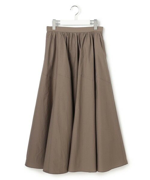 S size ONWARD(小さいサイズ) / エスサイズオンワード ミニ・ひざ丈スカート | 【先行予約】ナイロンコットンタフタ フレアスカート | 詳細7