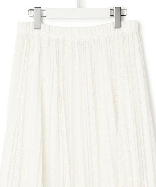 S size ONWARD(小さいサイズ) / エスサイズオンワード ロング・マキシ丈スカート | レース プリーツスカート | 詳細10