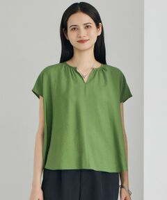 S size ONWARD(小さいサイズ) / エスサイズオンワード シャツ・ブラウス | 【カタログ掲載・人気素材・新型登場・セットアップ対応】エアリーツイルプルオーバー ブラウス