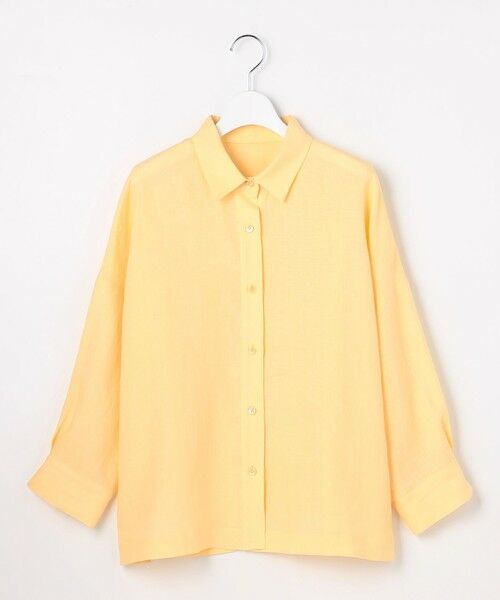 S size ONWARD(小さいサイズ) / エスサイズオンワード シャツ・ブラウス | トルコリネン シャツ | 詳細7