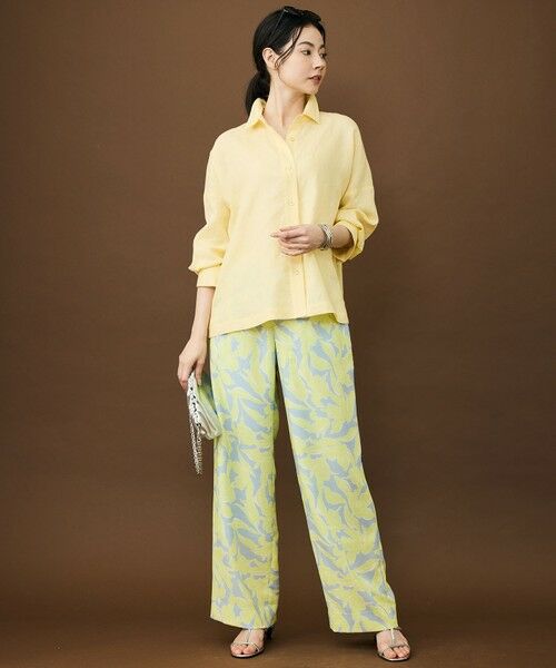 S size ONWARD(小さいサイズ) / エスサイズオンワード シャツ・ブラウス | トルコリネン シャツ | 詳細6