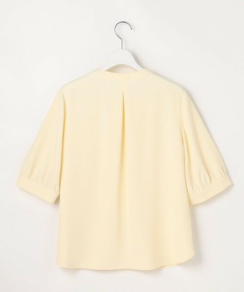 S size ONWARD(小さいサイズ) / エスサイズオンワード シャツ・ブラウス | バンドカラーフロントタック ブラウス | 詳細4