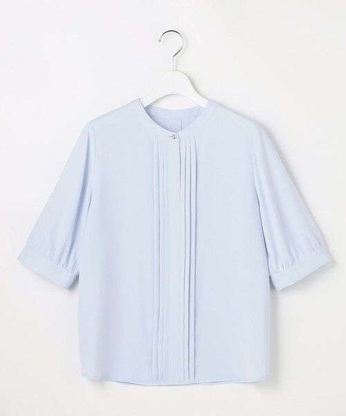 S size ONWARD(小さいサイズ) / エスサイズオンワード シャツ・ブラウス | バンドカラーフロントタック ブラウス | 詳細17