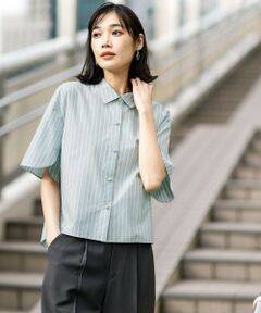 S size ONWARD(小さいサイズ) / エスサイズオンワード シャツ・ブラウス | ペタルスリーブ シャツ