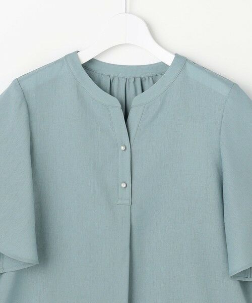 S size ONWARD(小さいサイズ) / エスサイズオンワード シャツ・ブラウス | スムージーポリエステル スキッパー ブラウス | 詳細5