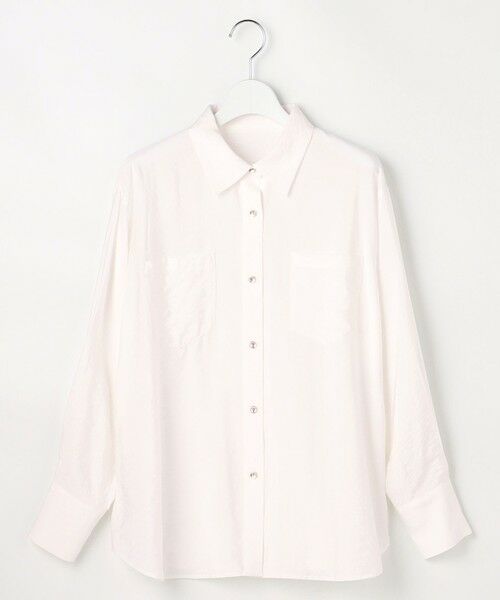 S size ONWARD(小さいサイズ) / エスサイズオンワード シャツ・ブラウス | シアーダブルポケット シャツ | 詳細4