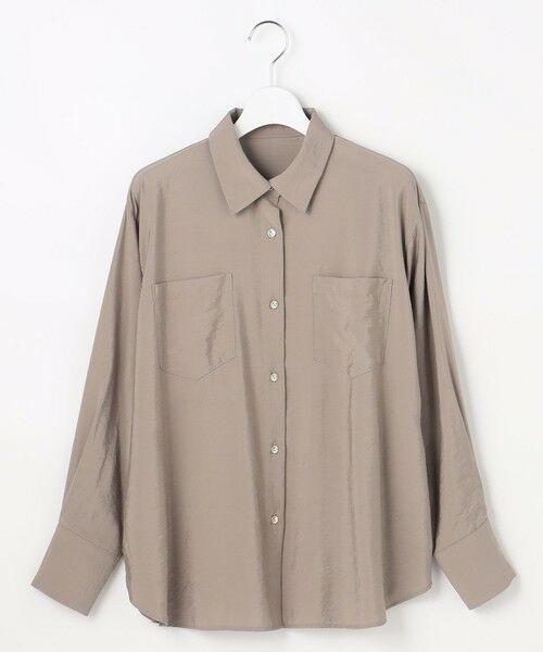 S size ONWARD(小さいサイズ) / エスサイズオンワード シャツ・ブラウス | シアーダブルポケット シャツ | 詳細7