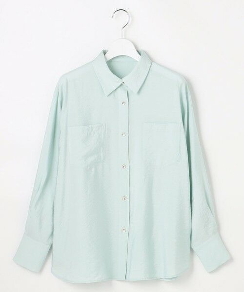 S size ONWARD(小さいサイズ) / エスサイズオンワード シャツ・ブラウス | シアーダブルポケット シャツ | 詳細9