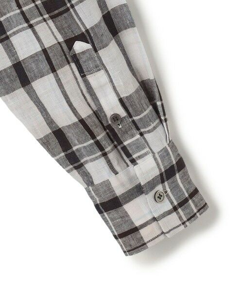 S size ONWARD(小さいサイズ) / エスサイズオンワード シャツ・ブラウス | 【見上愛さん着用】LIBECOリネン チェック シャツ | 詳細16